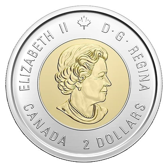 2021 100th Anniv Insulin Toonie set of 2 Special Wrap Roll Canada 2x25x2$2