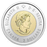 2021 100th Anniv Insulin Toonie set of 2 Special Wrap Roll Canada 2x25x2$2