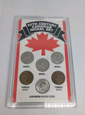 Great Gift! Canada 20th Century 5 Cent Coin Set In Plastic Case 6 Coins - NumisFind