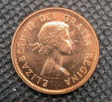 Rare Canada 1961 BU Small Cent Penny.1