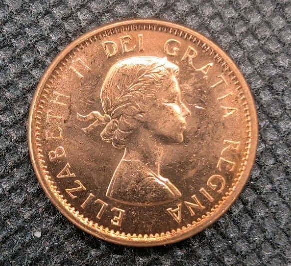 Rare Canada 1961 BU Small Cent Penny.1