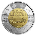 CANADA 2019 Dday Non-coloured $2 uncirculated coin Toonie from mint roll0
