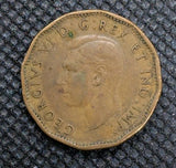 1943 Canada Tombac Five Cents Coin. Nickel 5 cents 5c1