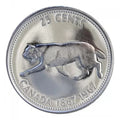 Canada 1967 Centennial Silver Bobcat Quarter BU From mint set 25 Cent Piece!!0