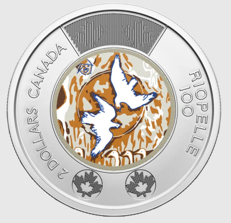 2023 Canada Riopelle keepsake collector set - 7 uncirculated coins5