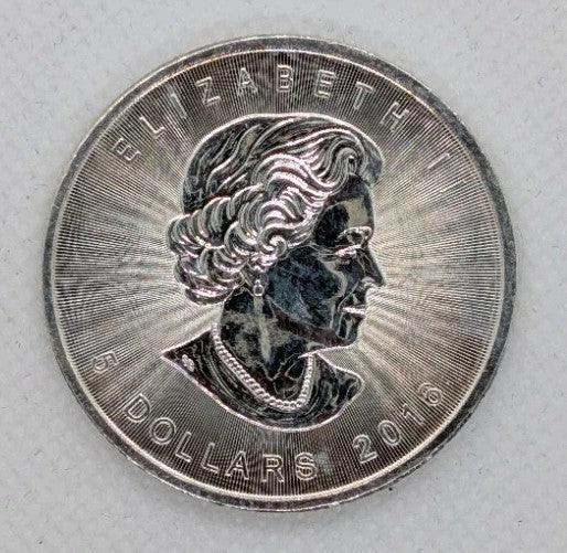 Canada - 5 Dollars 2016 mapple Leaf - 1 OZ 9999 Silver - Feuille D'érable - NumisFind