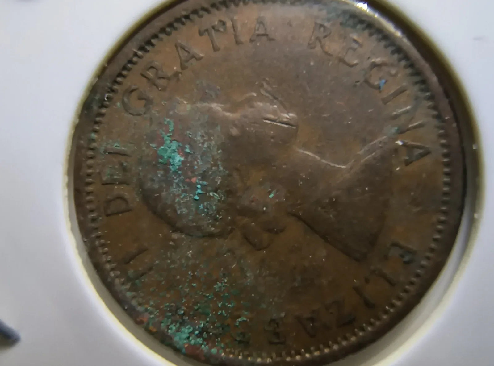 Lot Of 10 Circulated Canada 1 Cent Pre 1960 (GVG Grade) *Read Description* - NumisFind