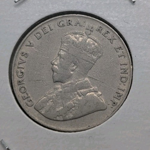Canada Nickel 5 Cents 1929 - Circulated - Shipping Low Cost1