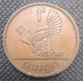 1949 Ireland 1d One Penny Coin – Irish Coin Collectible Copper0