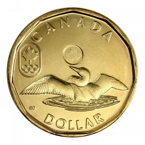 2012 Canada Olympic Lucky Loonie Dollar - UNC - NumisFind