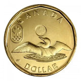 2012 Canada Olympic Lucky Loonie Dollar - UNC - NumisFind