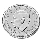 NEW ! 2026 20 Pence Britannia 1/10 oz .999 Fine Fractional Silver Coin - NumisFind
