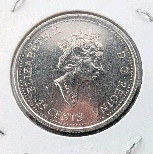 2000 Millennium Natural Legacy Canada 25 cents quarter1