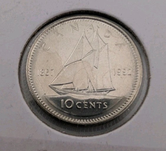 Canada 1992 BU UNC Uncirculated Ten Cent Piece - Dime!!0