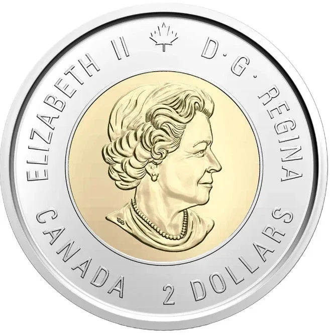 NEW ! 2020 WWII Victory Toonie $2 No Color Canada Special Wrap RCM Roll - NumisFind