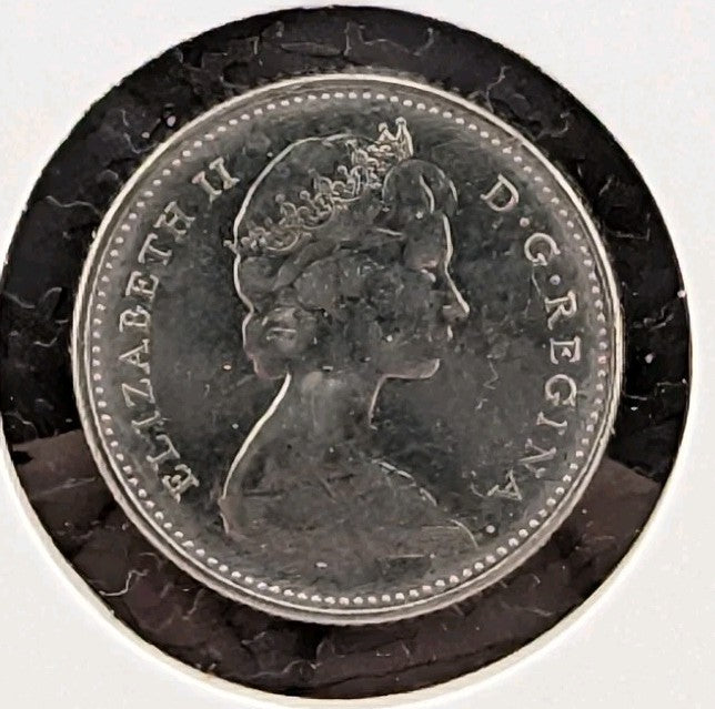 Canada 1968 10 cents Elizabeth II Canadian Regular Dime1
