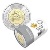 CN TOWER 50th Anniversary 2026 CANADA 25x$2 non-Color Sp. Wrap Toonie Coin Roll0