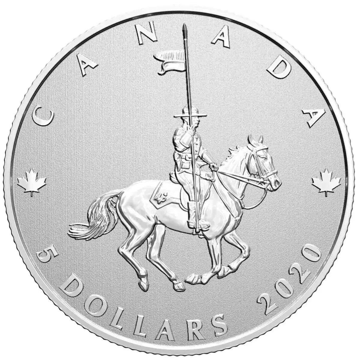 2020 Canada $5 .9999 Silver - 100 Years of the RCMP Canada's National Police - NumisFind