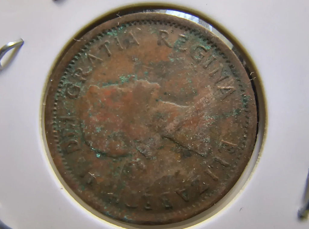 Lot Of 10 Circulated Canada 1 Cent Pre 1960 (GVG Grade) *Read Description* - NumisFind