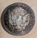 Heavily Toned! 50 Cents USA 1964 Half Dollar 90% Silver Coin UNC - End Of Roll - NumisFind