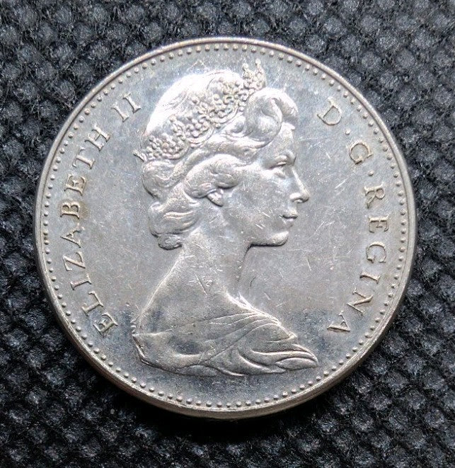1966 Canada 5 Cent George VI Canadian  Nickel Coin Five Cents1