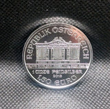 2013 1.5Euro 1oz Fine Silver round Republik Oosterreich Wiener Philharmoniker0