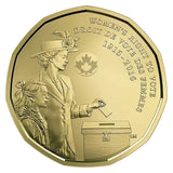 2016 Canada Women's Right to Vote 100th Anniversary $1 Commemorative Coin0