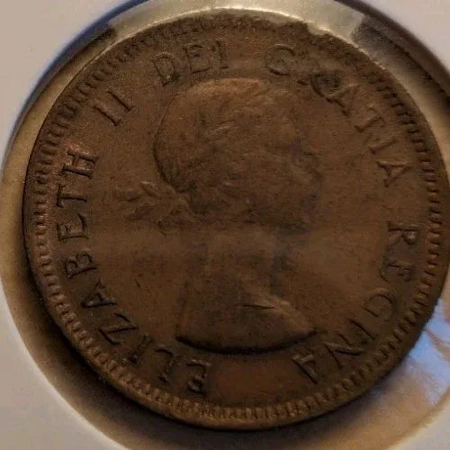 Lot Of 8 Circulated Canada 1 Cent Pre 1960 (G-VG Grade) - NumisFind