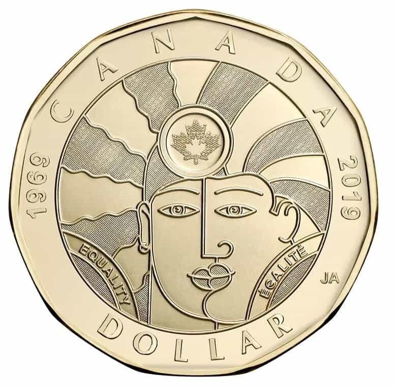Canada 2019 Equality Loonie BU UNC Uncirculated From a Mint Roll!! - NumisFind