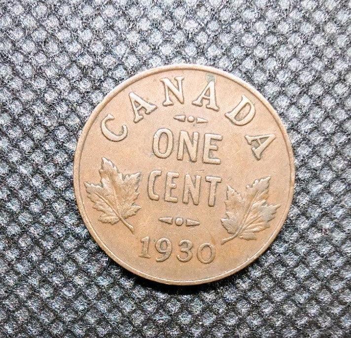 1930 CANADA 1 ONE CENT Circulated - NumisFind