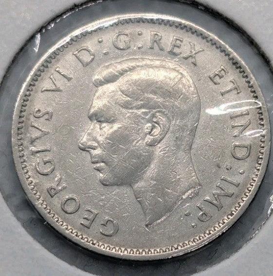 1941 Canada 5 Cent George VI Canadian Nickel Coin Five Cents - NumisFind