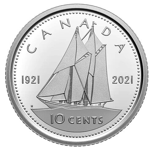 Canada 2021 - 5 Coin Set - Brillant Uncirculated from mint card1