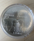 1976 Canada RCM 5 Dollar Silver Montreal Olympics Silver Coin - NumisFind
