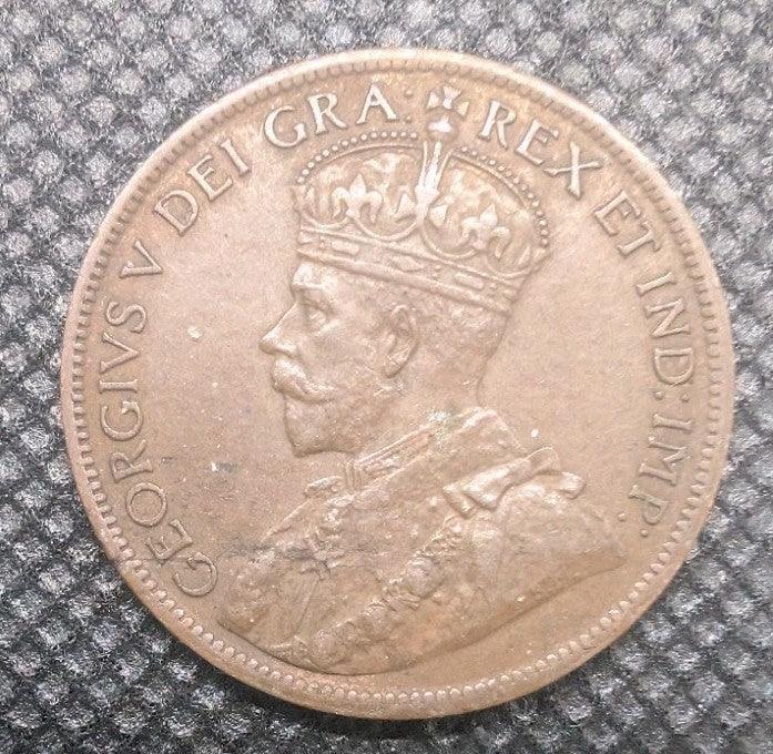 1919 Canada Large One Cent Coin - EF+ - King George V - NumisFind