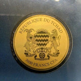 Moonlanding 1/1000 Oz 999 Gold Coin 3000 Francs Chad - NumisFind