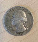 1941 WASHINGTON Quarter Dollar - United States 0.25 USA 25 Cents - 90% Silver - NumisFind