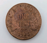 1925 Canada 1 Cent  Coin - KEY DATE ! - VF0