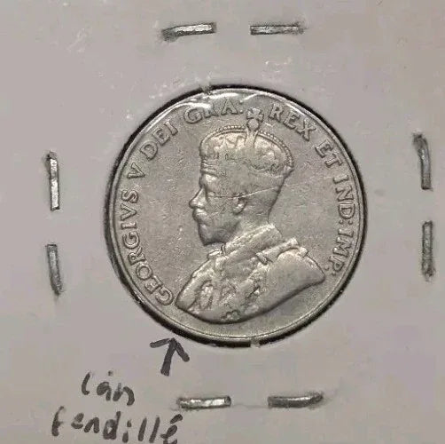 MINT ERROR DIE CRACK Lot Of 2 Five Cents Canada 1930 And 1931 - NumisFind