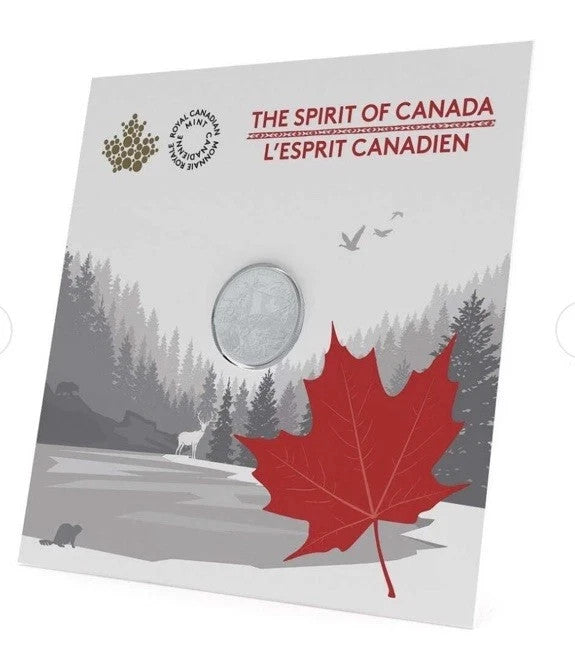 2017 Canada Pure Silver $3 Coin - The Spirit Of Canada 0.999 Fine Silver1