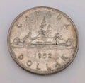 1952 Canada Silver Dollar – George VI “Voyageur” Design | Nice Collector Grade0