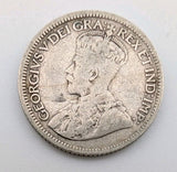 1928 Canada Silver 10 Cent, Circulated Good condition1