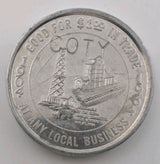1964 Oxbow Saskatchewan Trade Dollar - COTY Counterstamp1