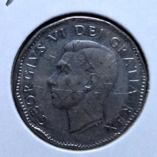 1952 Canada 5 Cent George VI Canadian Nickel Coin Five Cents - NumisFind