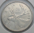 1968 Canadian Silver Quarter - 25 Cent - 0.5 SILVER - NumisFind