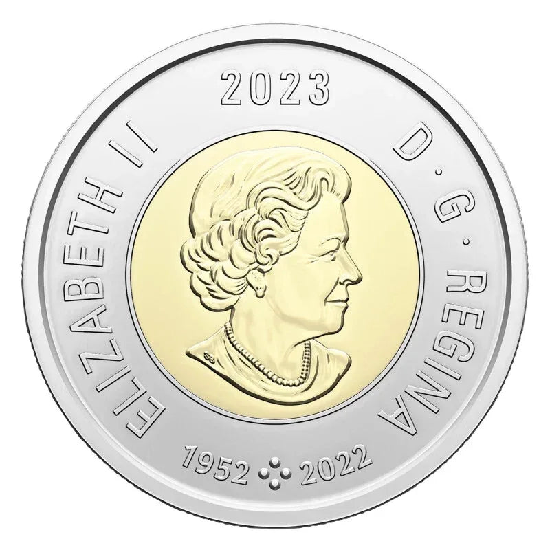 BU - Non Coloured 2023 Canada $2 Jean Paul Riopelle - NumisFind