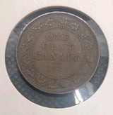CANADA - 1913 Large Canadian 1 Cent Penny - F-120