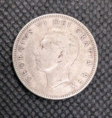 1948 Canada 25 Cents Quarter – 80% Silver – Semi-Key Date Coin1