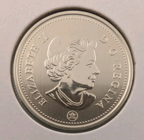  Canada SPECIMEN FINISH 25 cents quarter coin, Caribou, Mint UNC, 20191