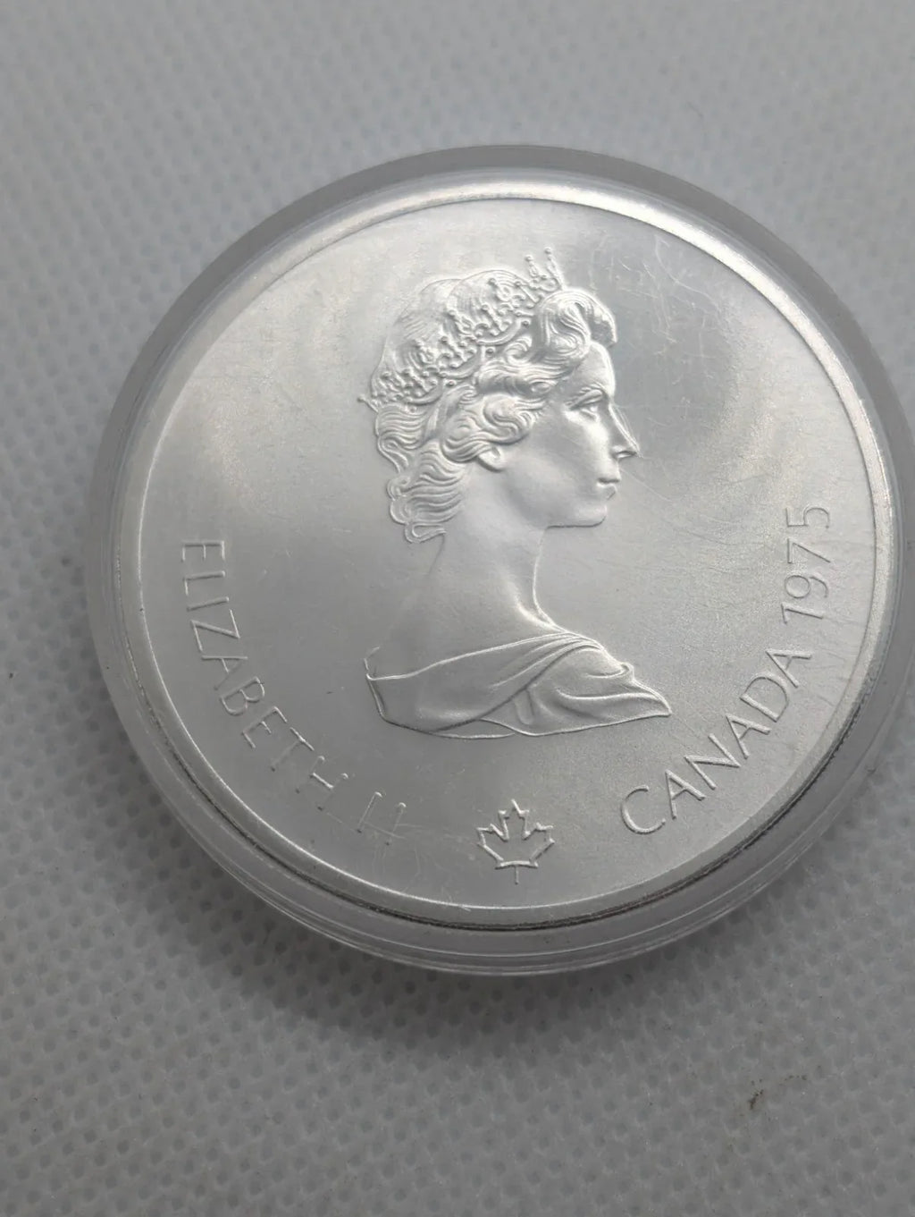 1975 $10 Canadian Canada Olympic Silver Coin - NumisFind