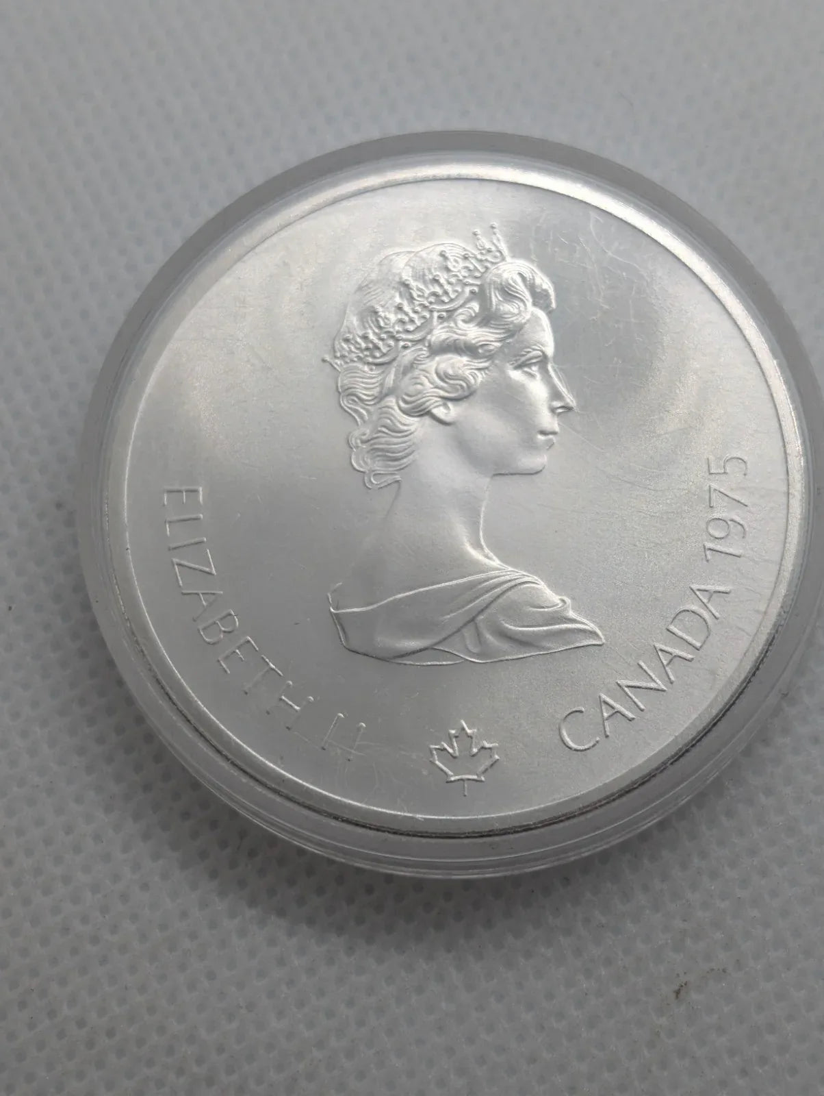 1975 $10 Canadian Canada Olympic Silver Coin - NumisFind